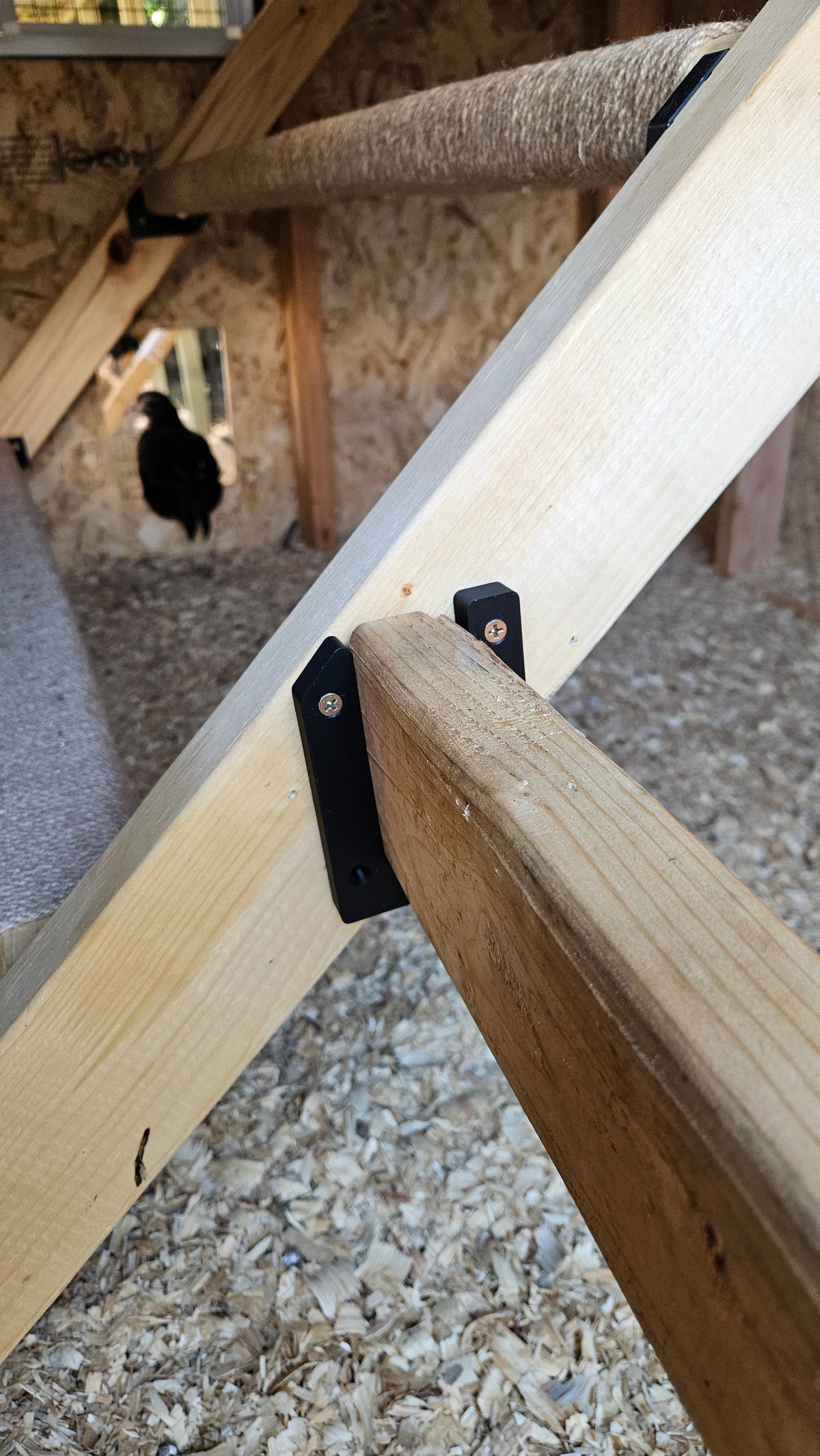 Chicken Roost Bar Mount Bracket (Pair)