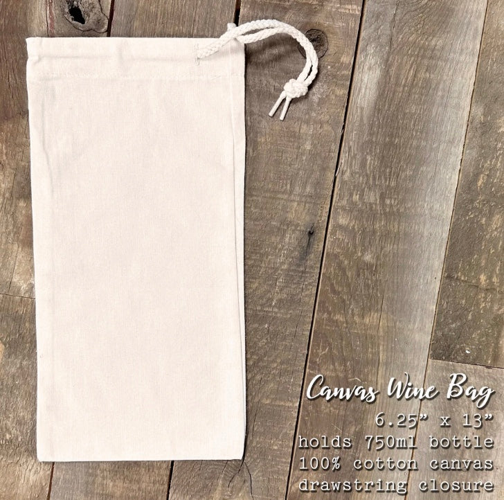 Watercolor Chicken Wine Bottle Bag