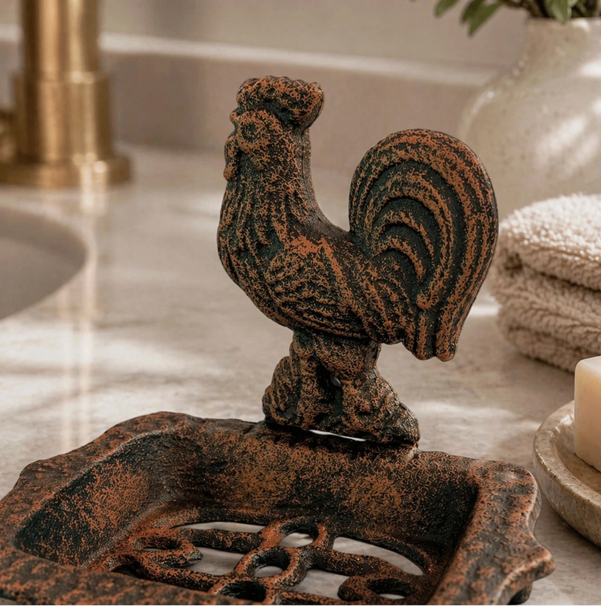 Rooster Soap Dish